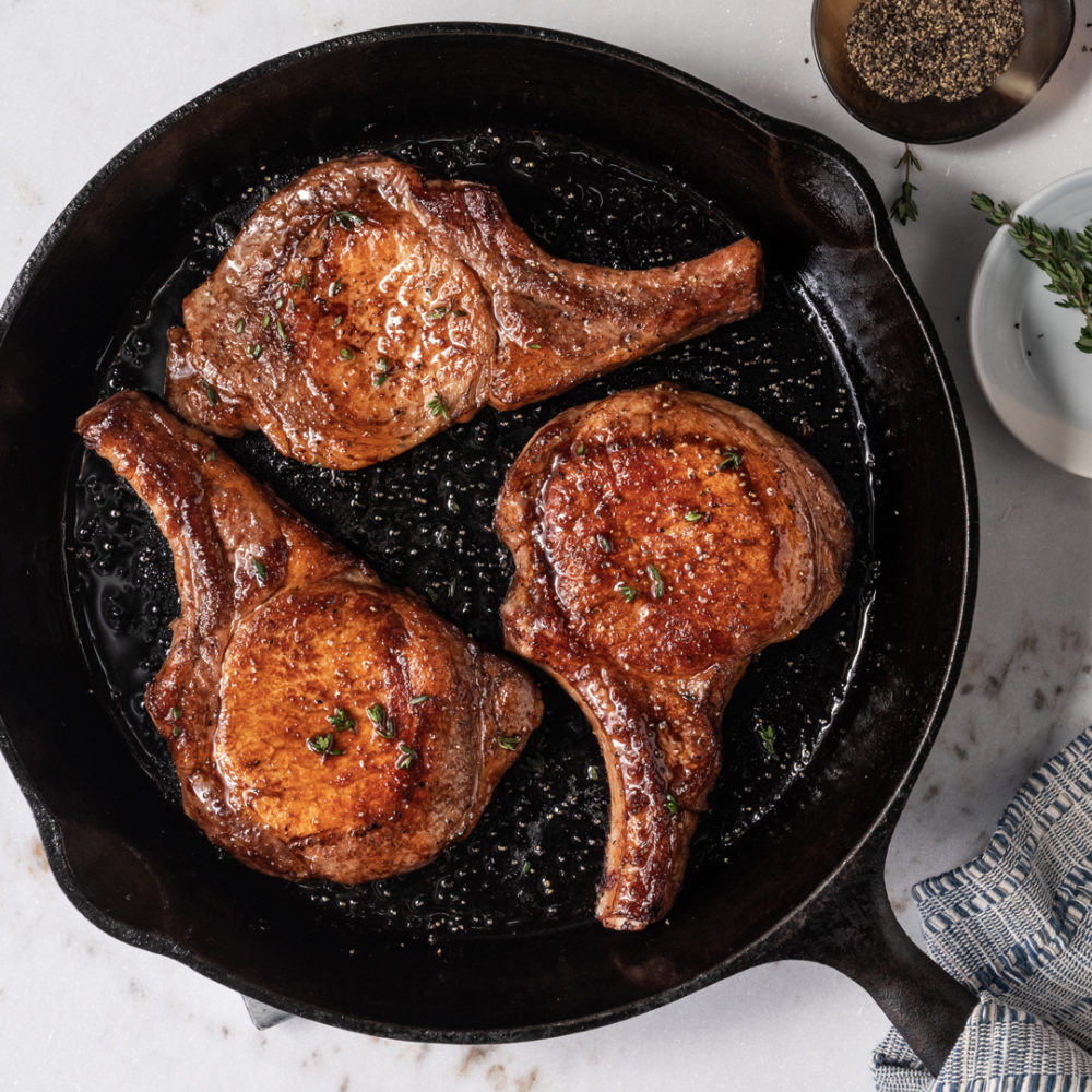 Dales Cast Iron Skillet Pork Chops Dales Cast Iron Pork Chops 